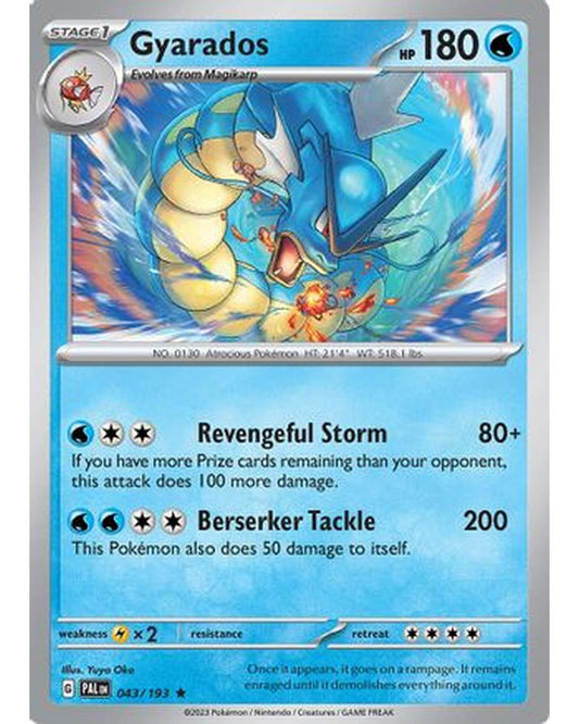 Gyarados 043/193  - Holofoil SV02 Paldea Evolved - Rare