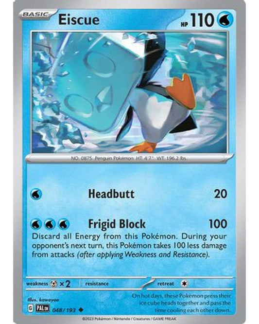 Eiscue 048/193  SV02 Paldea Evolved - Uncommon