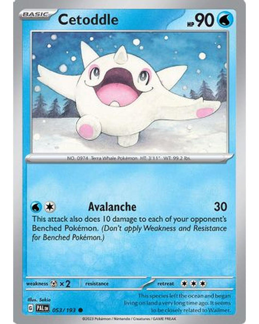 Cetoddle 053/193  SV02 Paldea Evolved - Common
