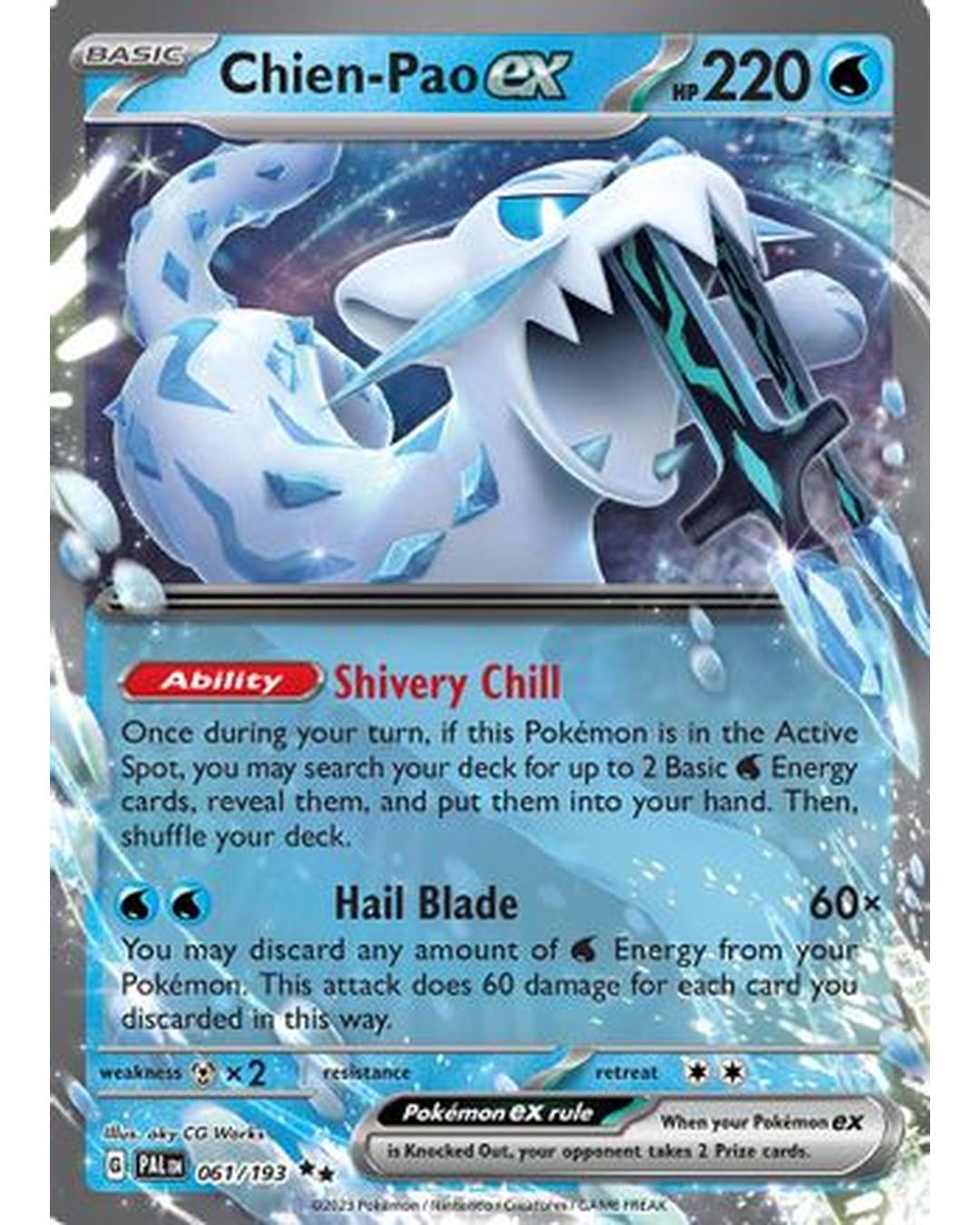 Chien 061/193  - Holofoil SV02 Paldea Evolved - Double Rare
