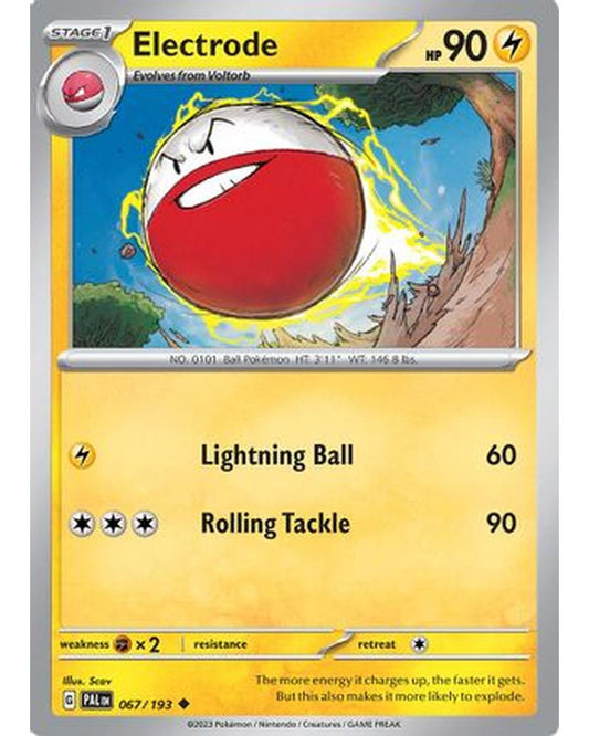 Electrode 067/193  - Reverse Holofoil SV02 Paldea Evolved - Uncommon