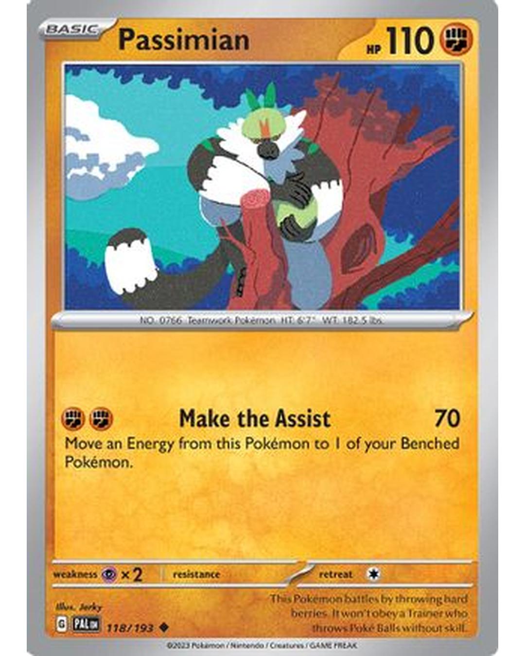 Passimian 118/193  SV02 Paldea Evolved - Uncommon