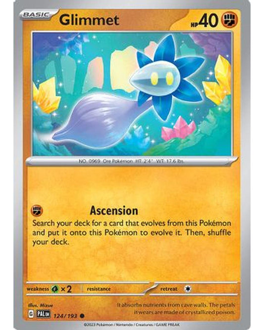 Glimmet 124/193  - Reverse Holofoil SV02 Paldea Evolved - Common