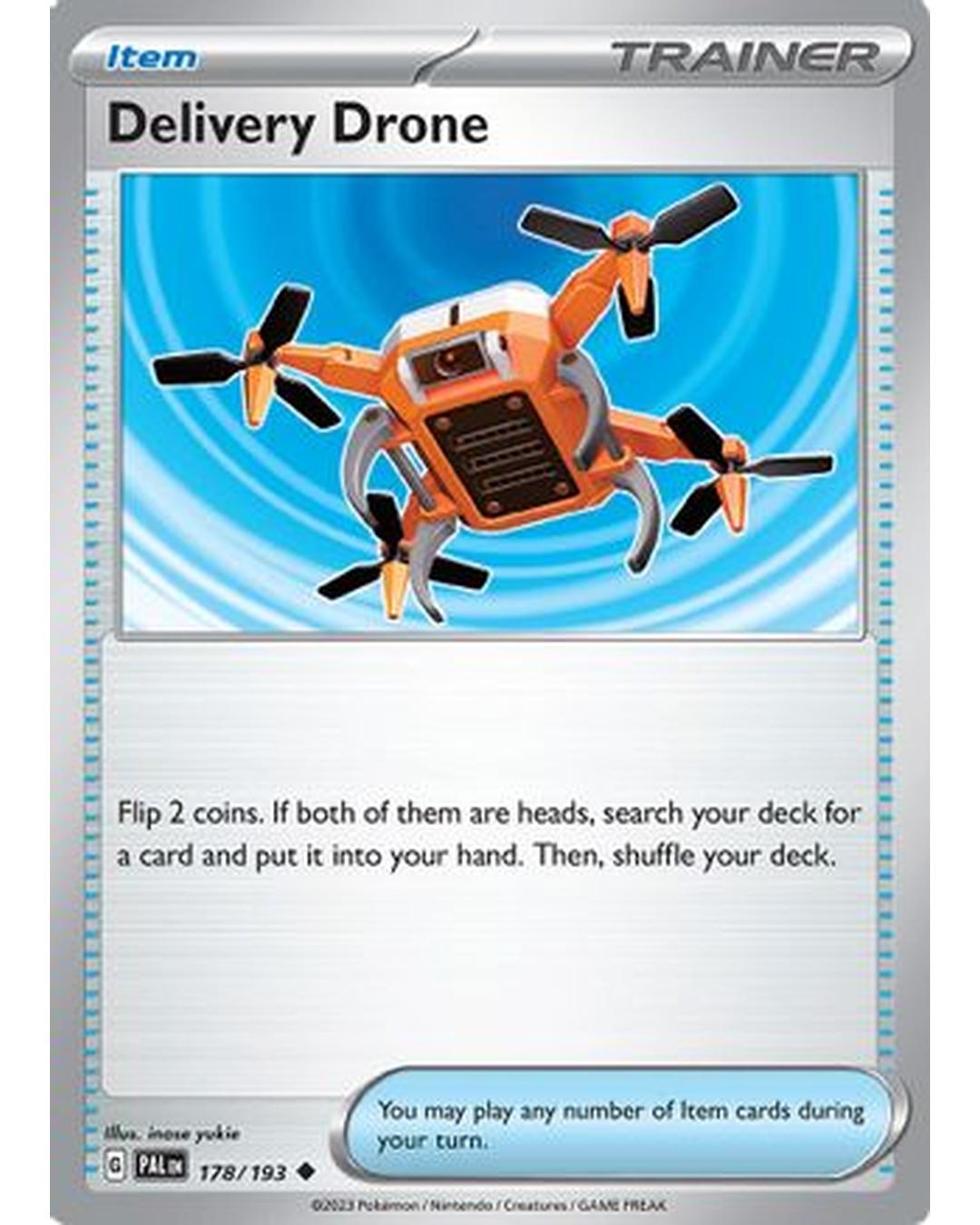 Delivery Drone 178/193  - Reverse Holofoil SV02 Paldea Evolved - Uncommon