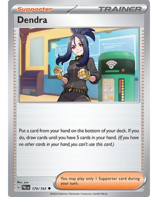 Dendra 179/193  - Reverse Holofoil SV02 Paldea Evolved - Uncommon