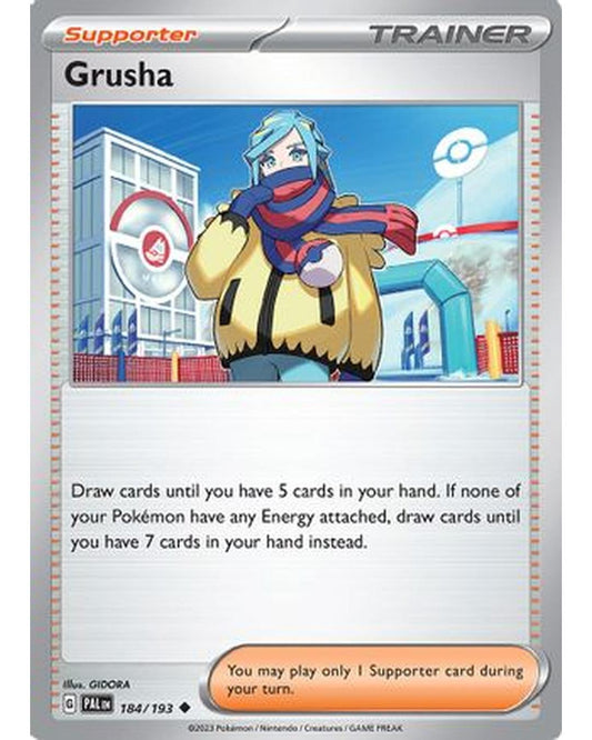 Grusha 184/193  - Reverse Holofoil SV02 Paldea Evolved - Uncommon