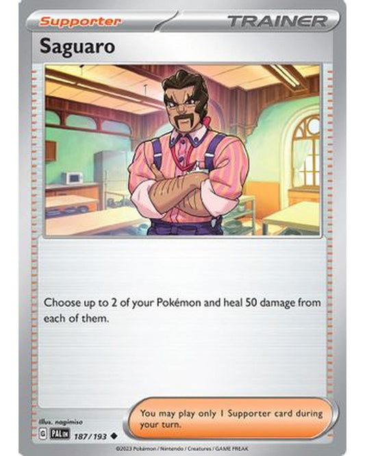 Saguaro 187/193  SV02 Paldea Evolved - Uncommon