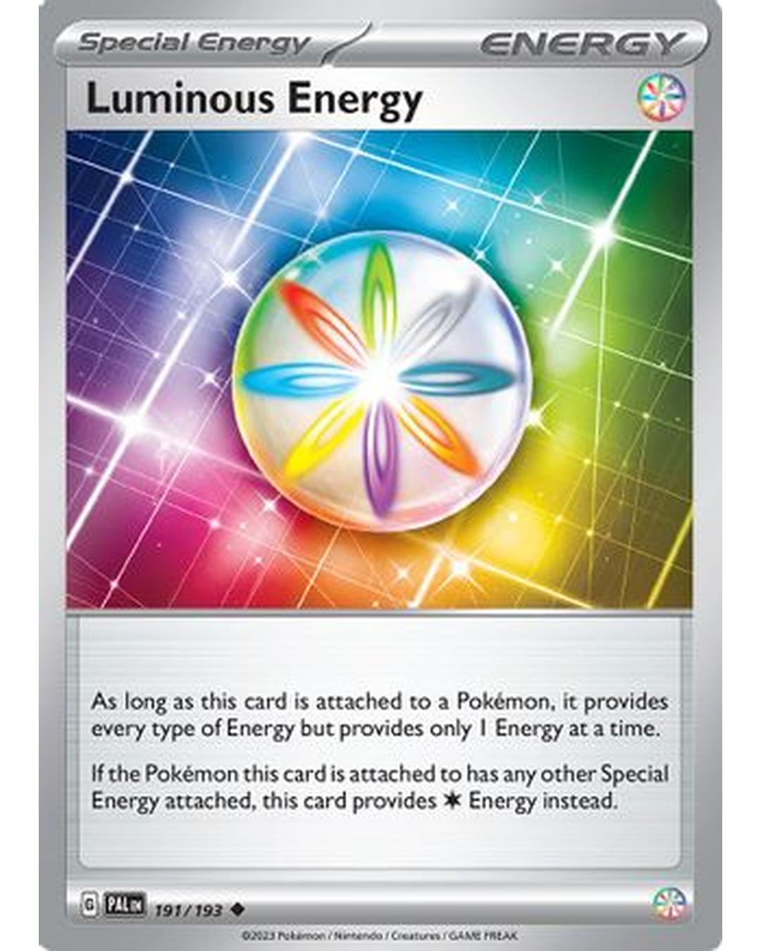 Luminous Energy 191/193  SV02 Paldea Evolved - Uncommon