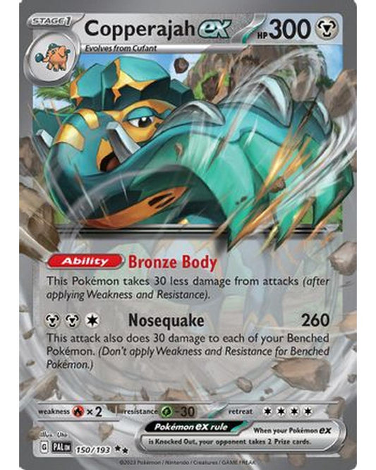 Copperajah ex 150/193  - Holofoil SV02 Paldea Evolved - Double Rare