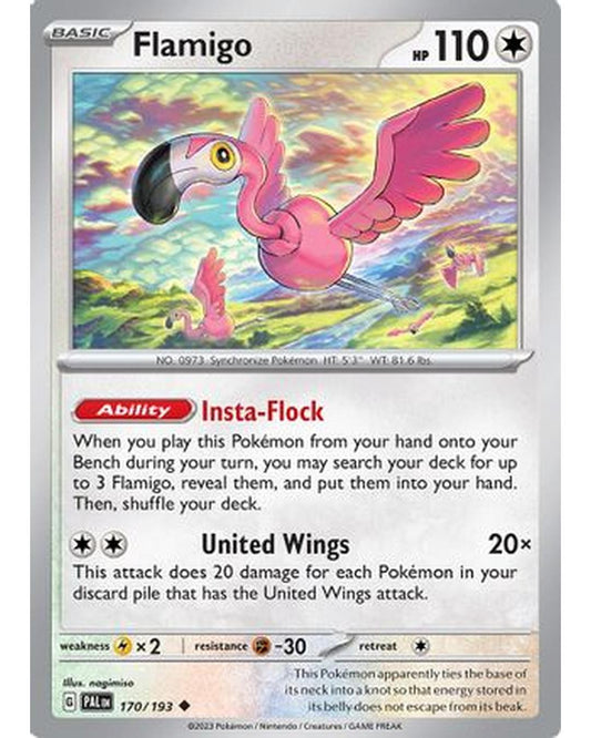 Flamigo 170/193  SV02 Paldea Evolved - Uncommon