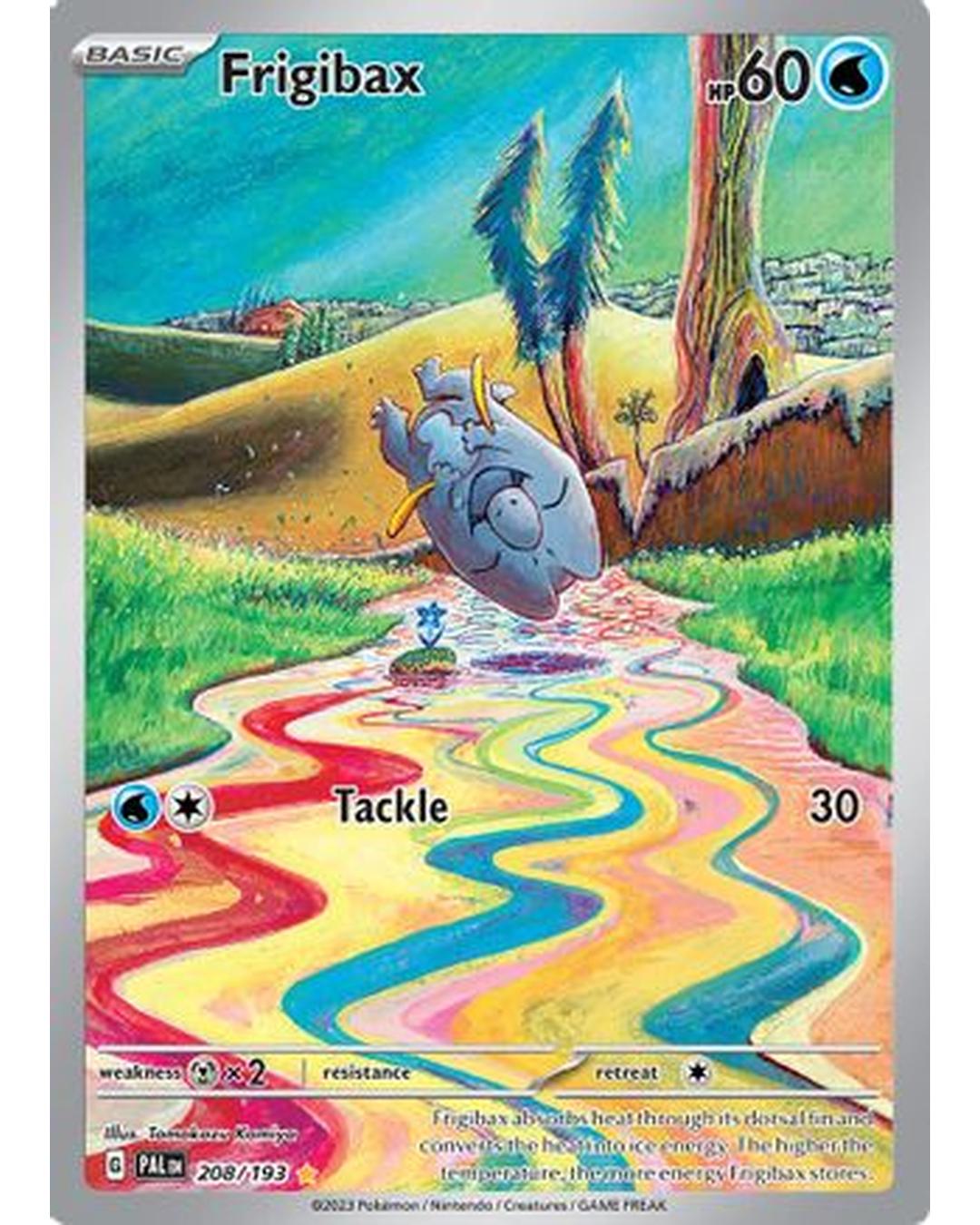 Frigibax 208/193  - Holofoil SV02 Paldea Evolved - Illustration Rare