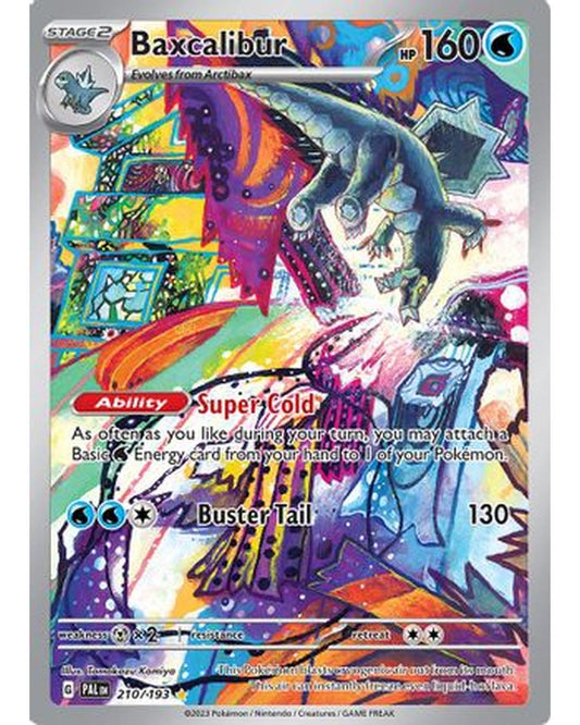 Baxcalibur 210/193  - Holofoil SV02 Paldea Evolved - Illustration Rare
