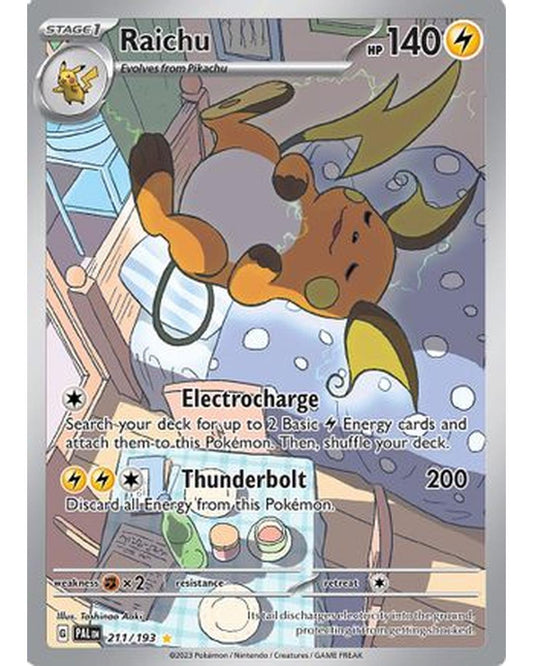Raichu 211/193  - Holofoil SV02 Paldea Evolved - Illustration Rare