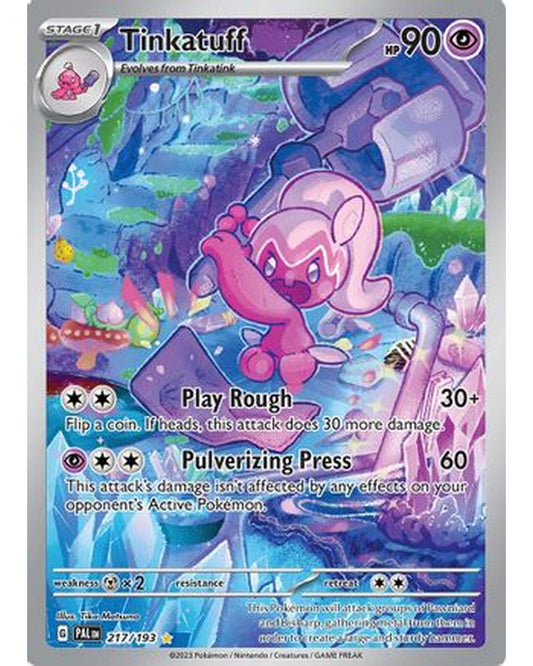 Tinkatuff 217/193  - Holofoil SV02 Paldea Evolved - Illustration Rare