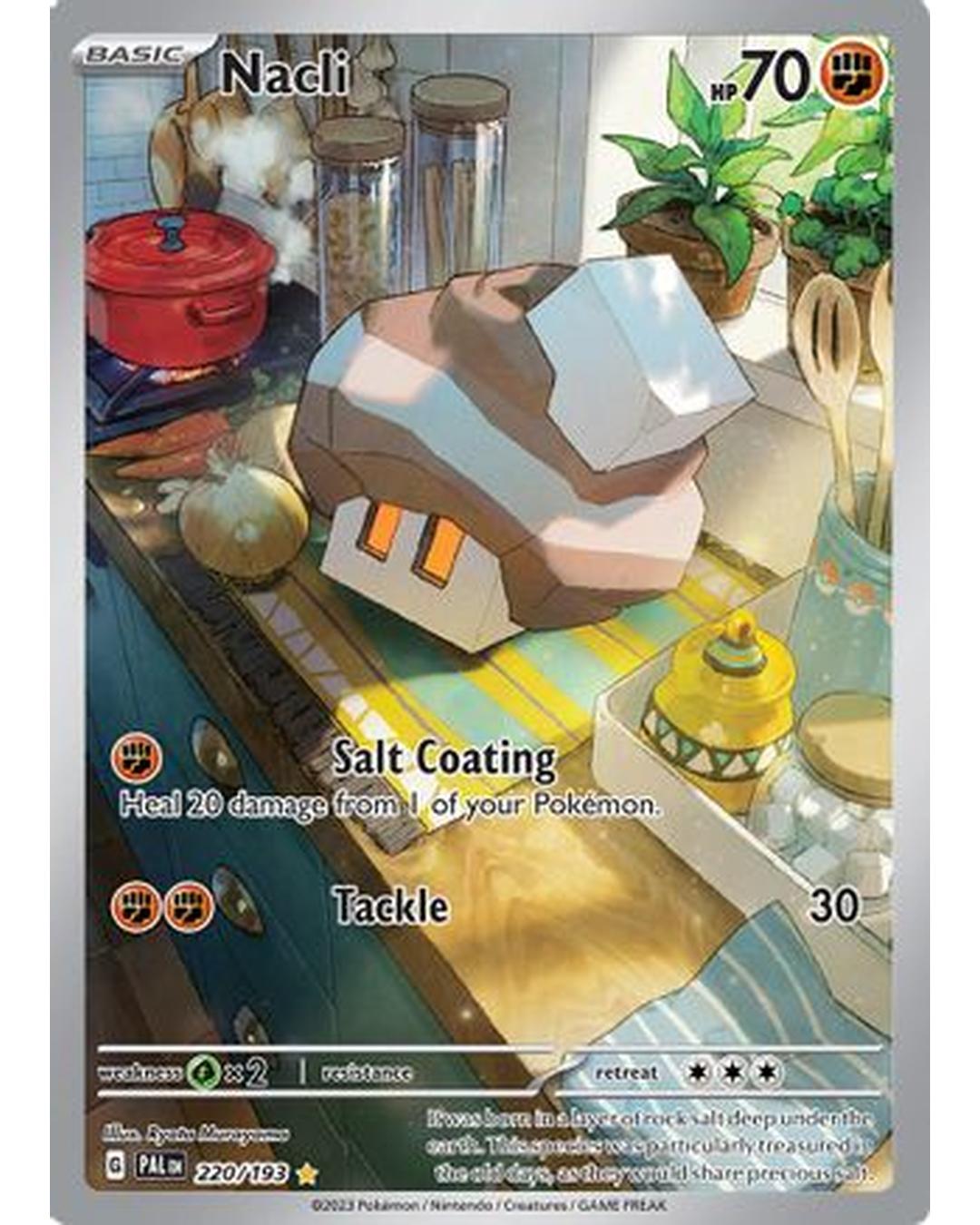 Nacli 220/193  - Holofoil SV02 Paldea Evolved - Illustration Rare