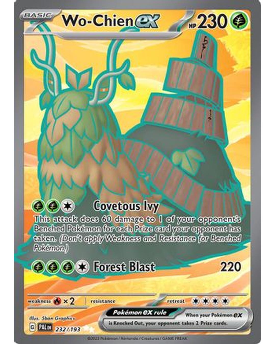 Wo 232/193  - Holofoil SV02 Paldea Evolved - Ultra Rare