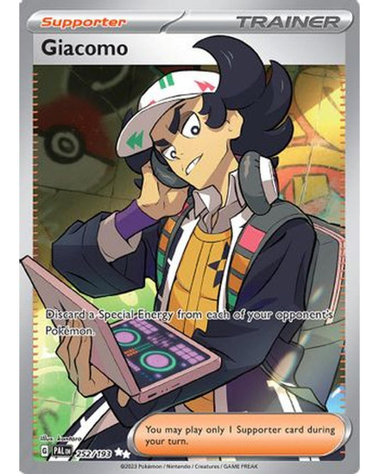 Giacomo 252/193  - Holofoil SV02 Paldea Evolved - Ultra Rare