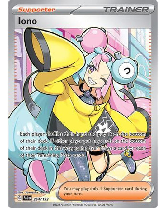 Iono 254/193  - Holofoil SV02 Paldea Evolved - Ultra Rare