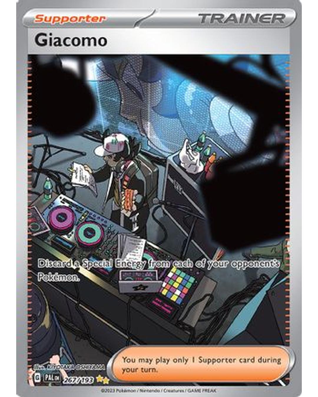 Giacomo 267/193  - Holofoil SV02 Paldea Evolved - Special Illustration Rare