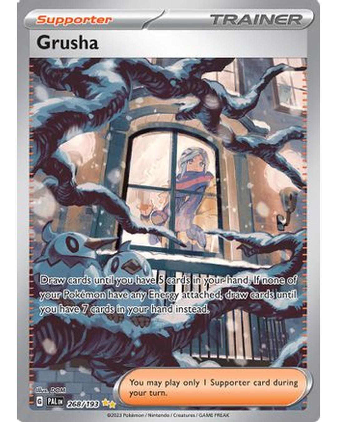 Grusha 268/193  - Holofoil SV02 Paldea Evolved - Special Illustration Rare