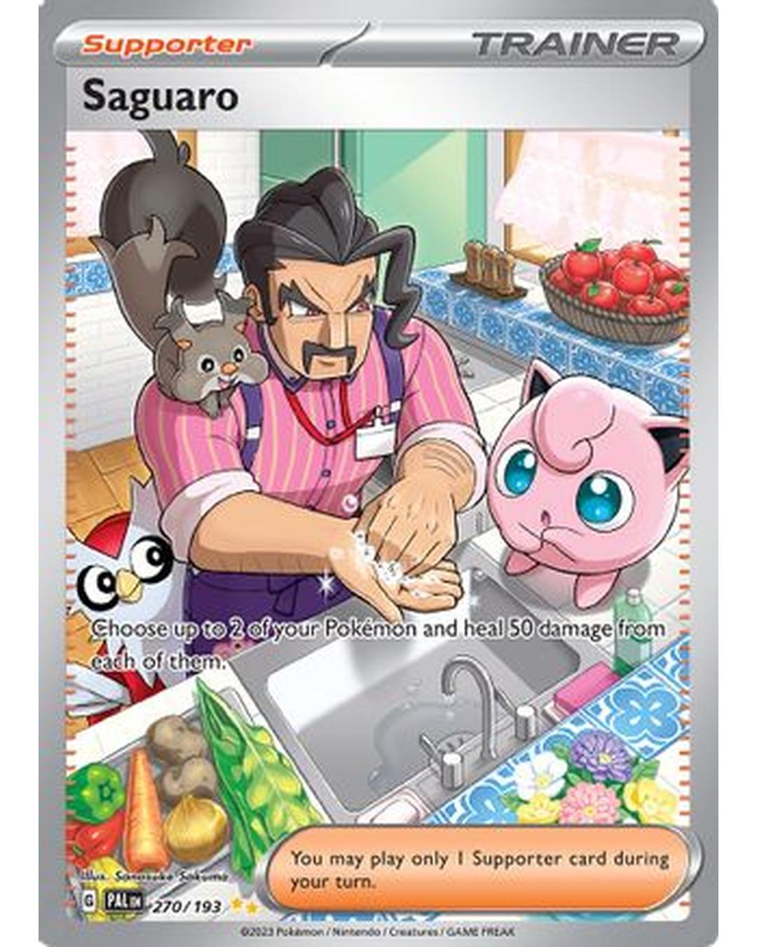 Saguaro 270/193  - Holofoil SV02 Paldea Evolved - Special Illustration Rare