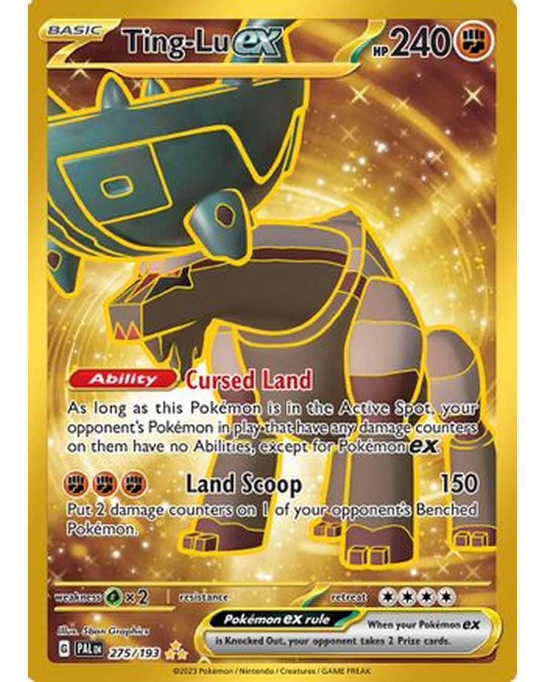 Ting 275/193  - Holofoil SV02 Paldea Evolved - Hyper Rare
