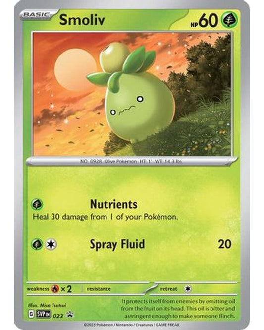 Smoliv 023  - Holofoil SV Scarlet & Violet Promo Cards - Promo