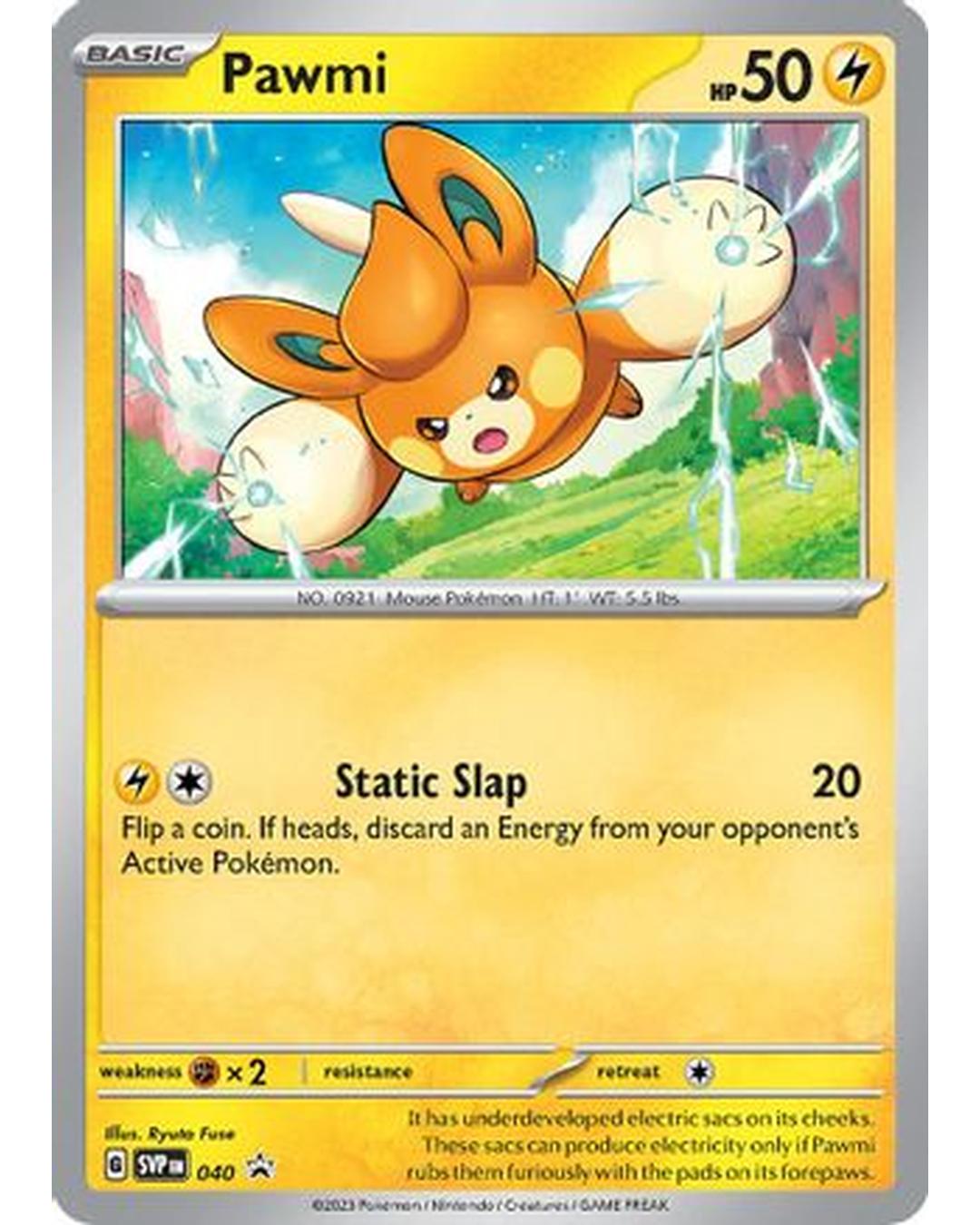 Pawmi 040  - Holofoil SV Scarlet & Violet Promo Cards - Promo