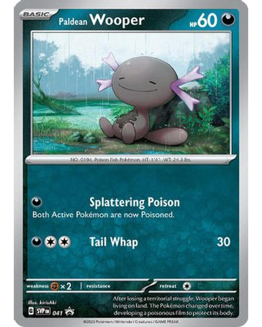 Paldean Wooper 041  - Holofoil SV Scarlet & Violet Promo Cards - Promo
