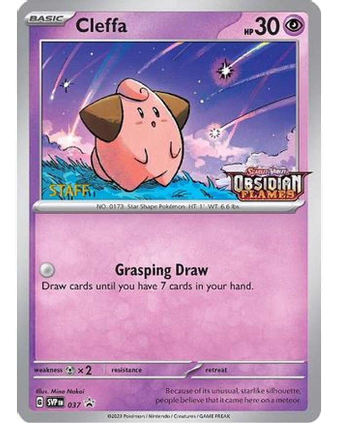 Cleffa 037  - Holofoil SV Scarlet & Violet Promo Cards - Promo