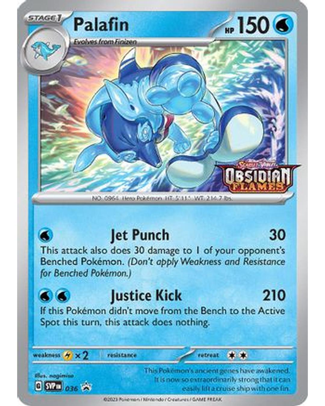 Palafin 036  - Holofoil SV Scarlet & Violet Promo Cards - Promo