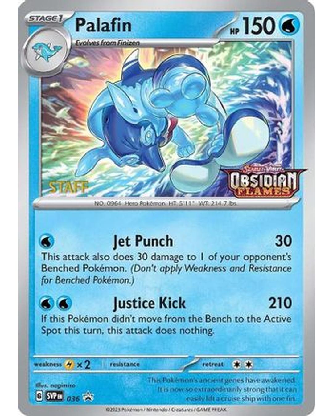 Palafin 036  - Holofoil SV Scarlet & Violet Promo Cards - Promo