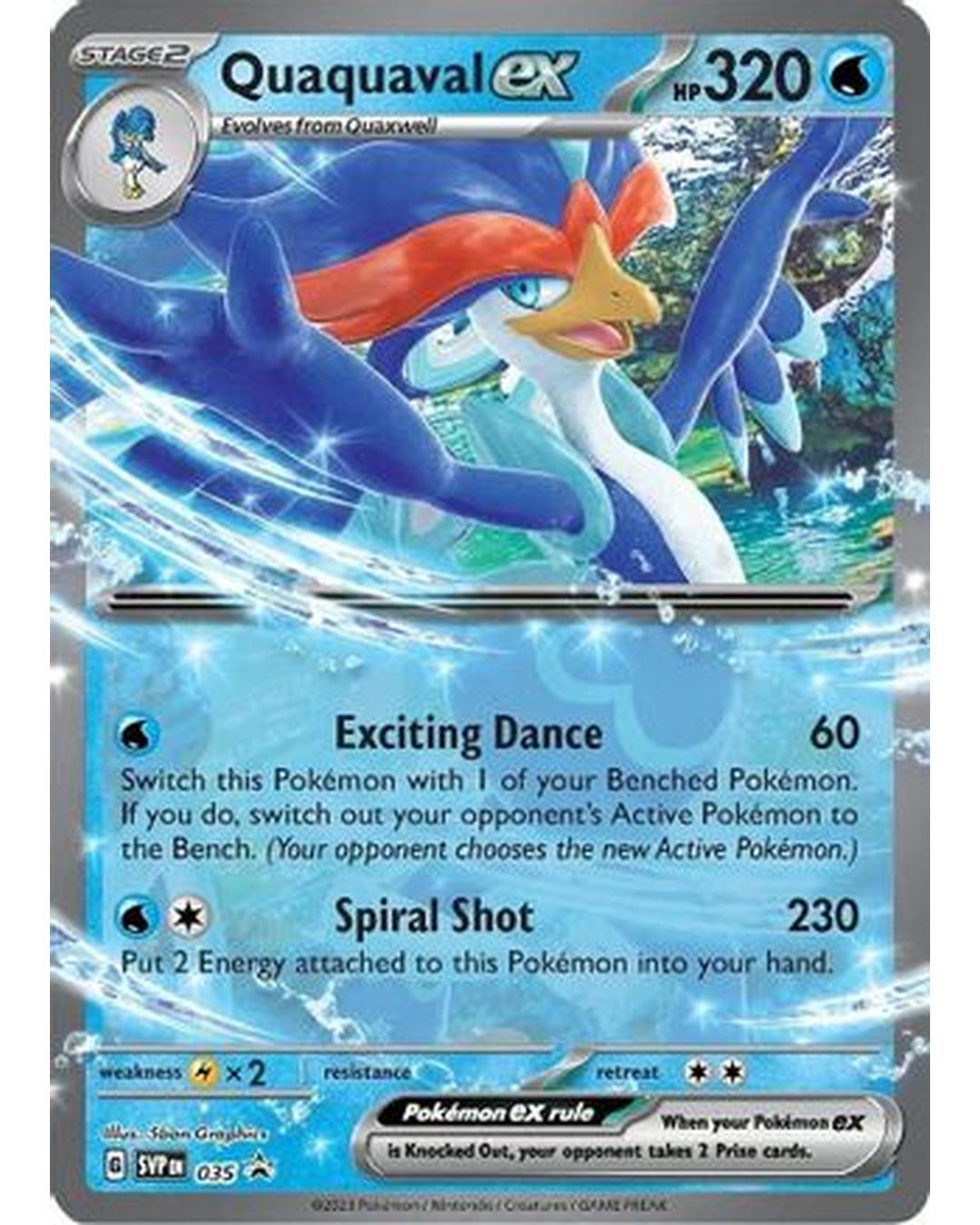 Quaquaval ex 035  - Holofoil SV Scarlet & Violet Promo Cards - Promo