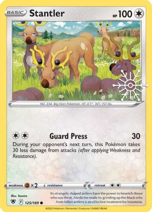 Stantler 125/189  - Holofoil Miscellaneous Cards & Products - Common