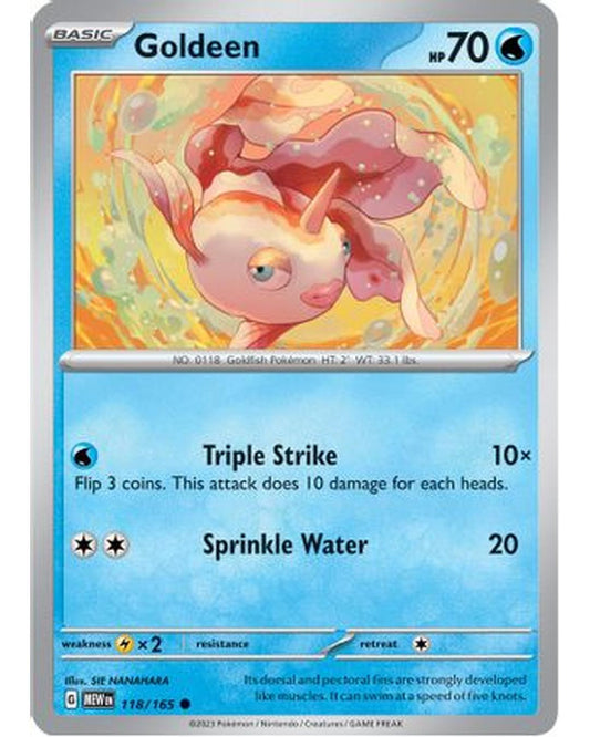 Goldeen 118/165  SV Scarlet & Violet 151 - Common