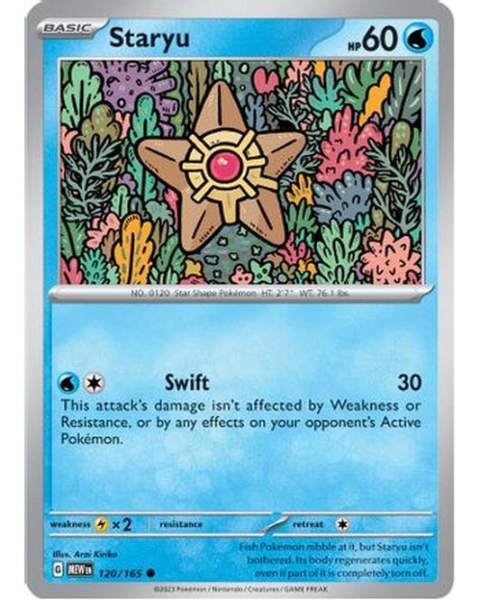Staryu 120/165  SV Scarlet & Violet 151 - Common