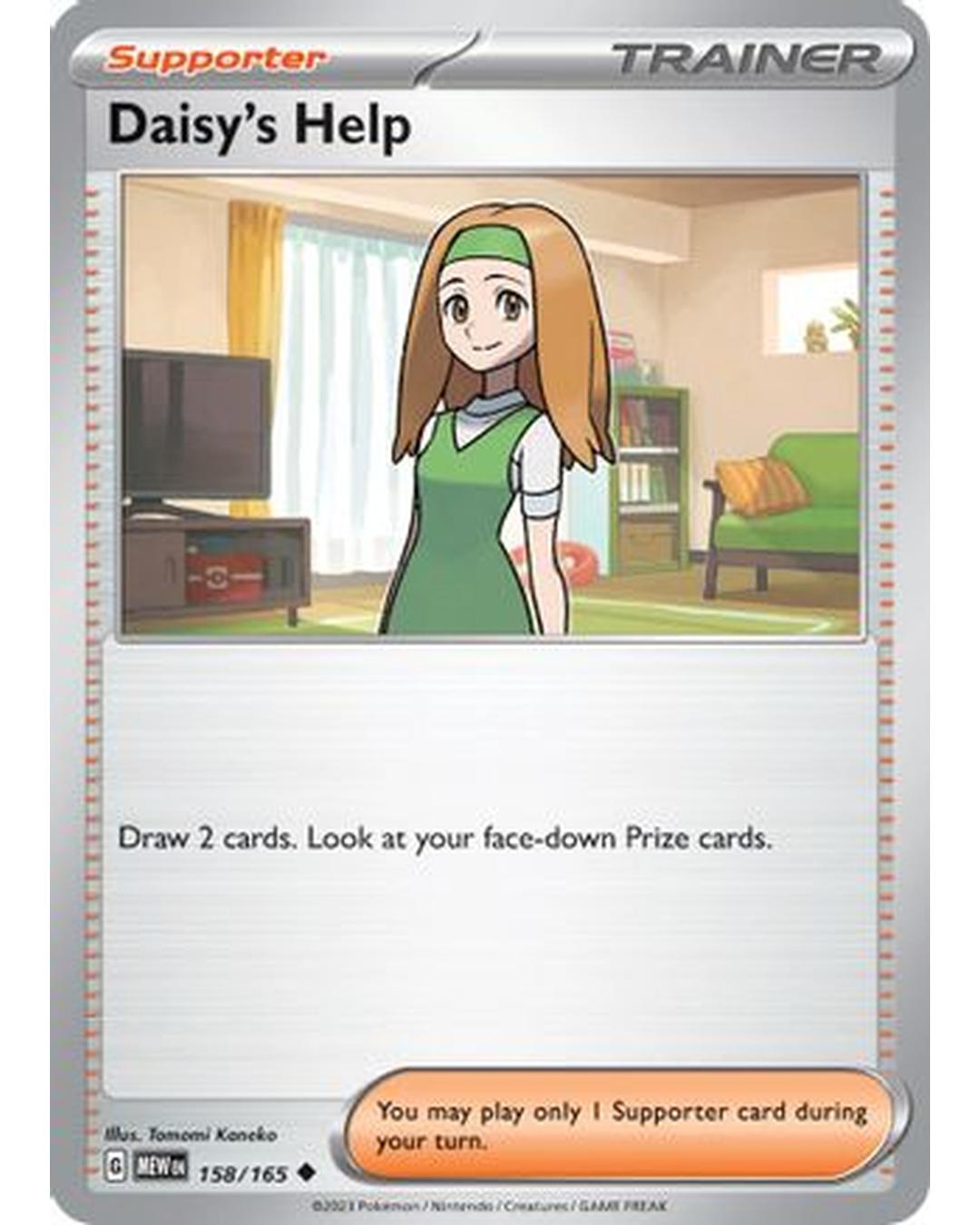 Daisy's Help 158/165  SV Scarlet & Violet 151 - Uncommon