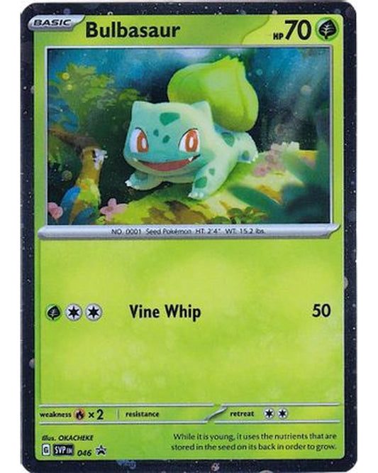 Bulbasaur 046  - Holofoil SV Scarlet & Violet Promo Cards - Promo