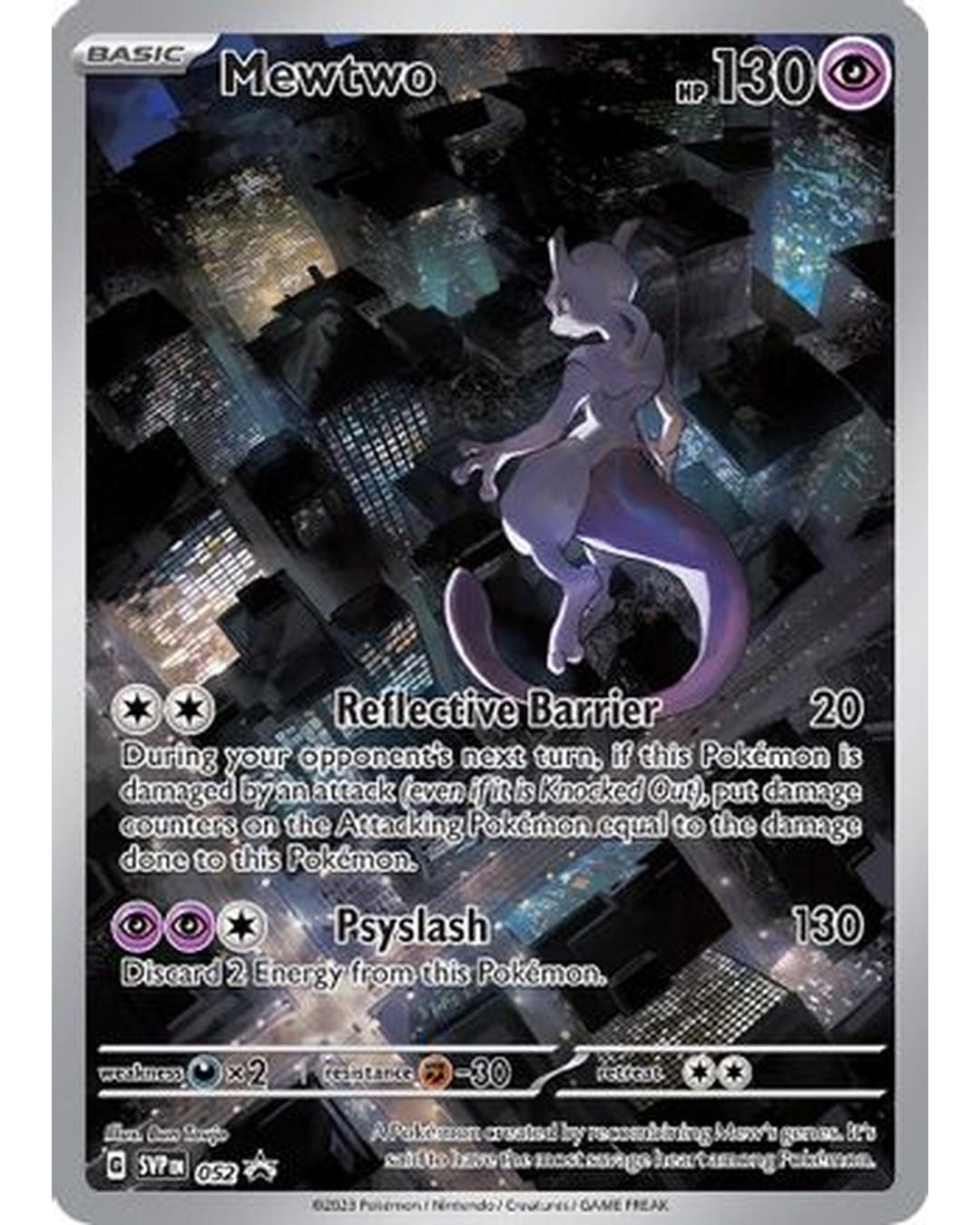 Mewtwo 052  - Holofoil SV Scarlet & Violet Promo Cards - Promo