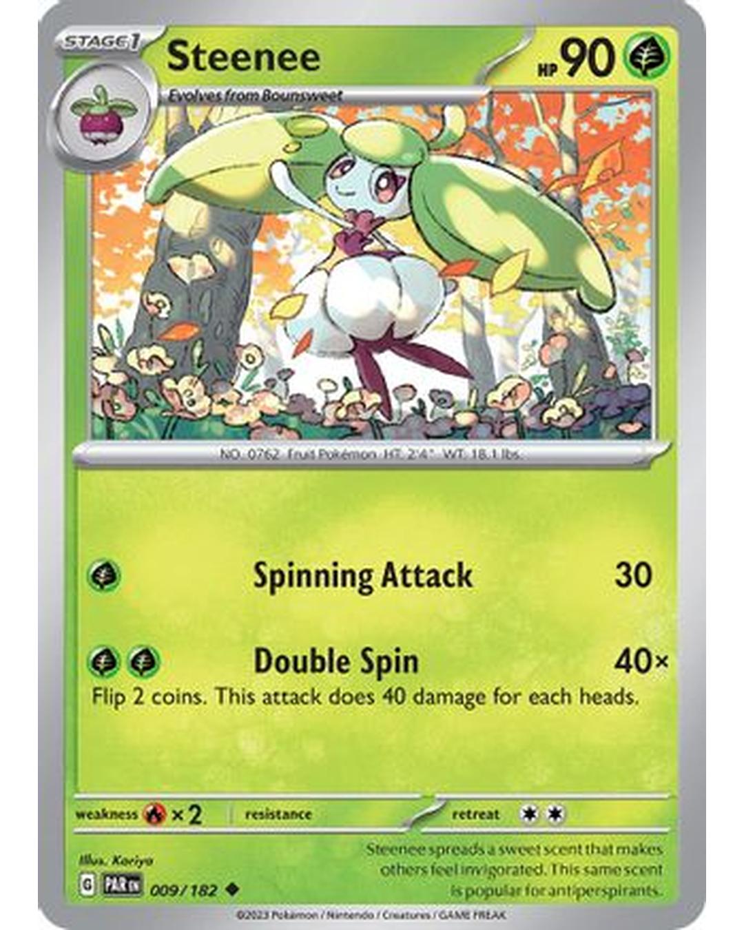 Steenee 009/182  SV04 Paradox Rift - Uncommon
