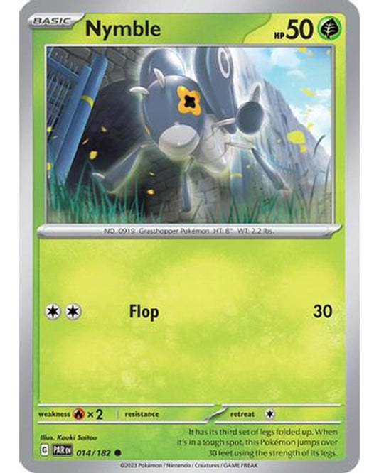 Nymble 014/182  - Reverse Holofoil SV04 Paradox Rift - Common