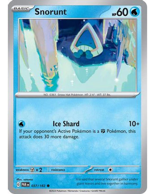 Snorunt 037/182  SV04 Paradox Rift - Common