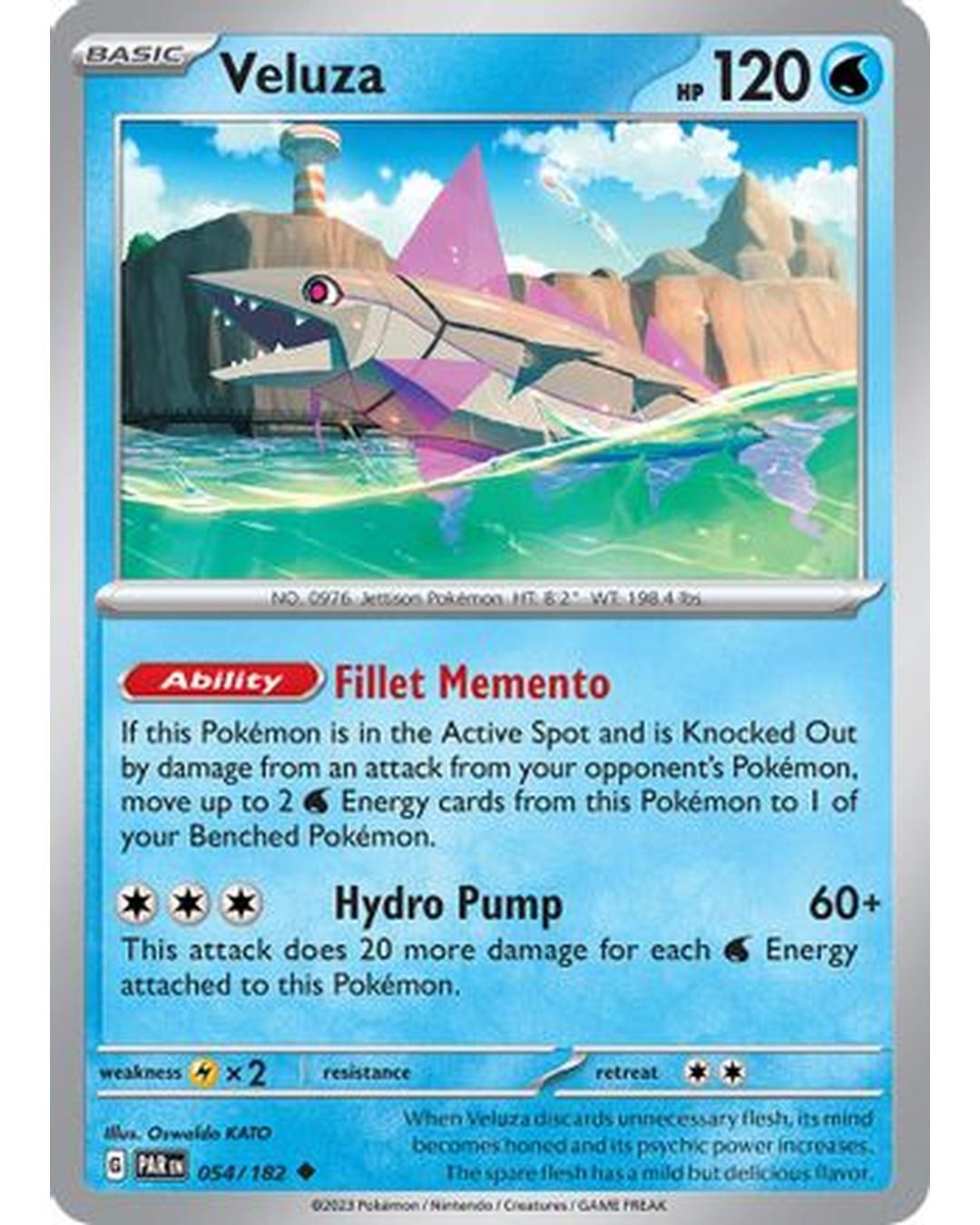 Veluza 054/182  SV04 Paradox Rift - Uncommon