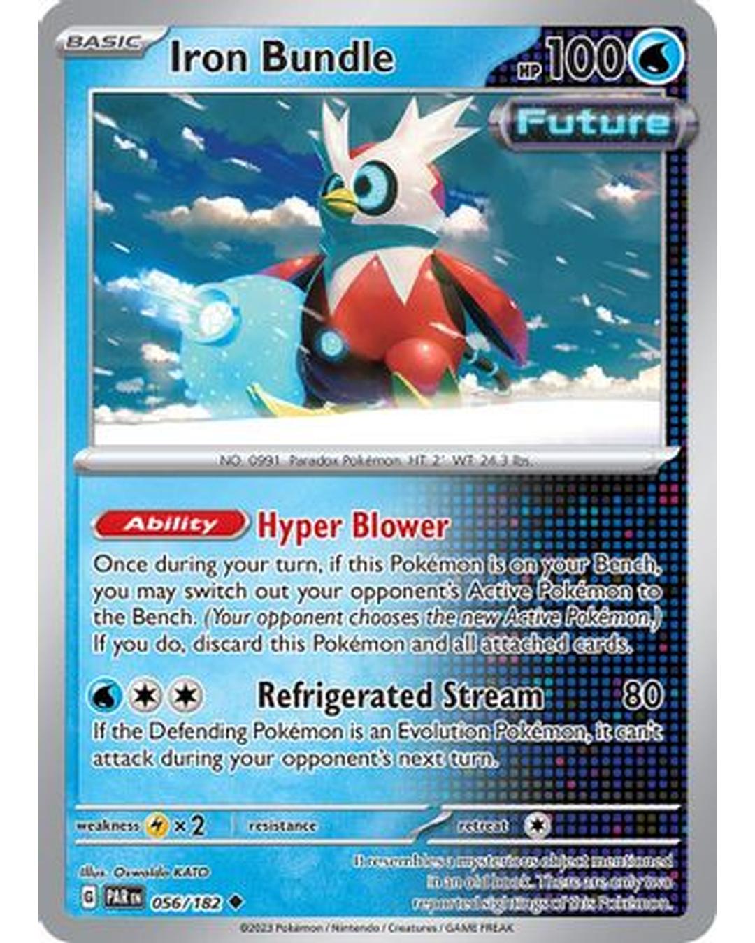 Iron Bundle 056/182  SV04 Paradox Rift - Uncommon