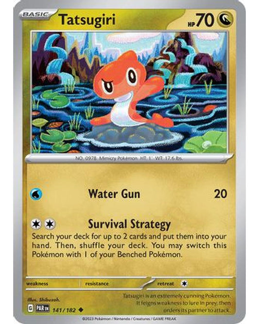 Tatsugiri 141/182  SV04 Paradox Rift - Uncommon