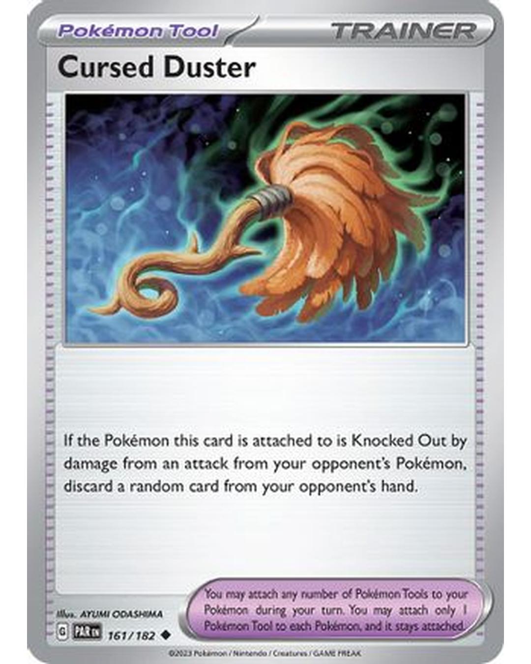 Cursed Duster 161/182  SV04 Paradox Rift - Uncommon