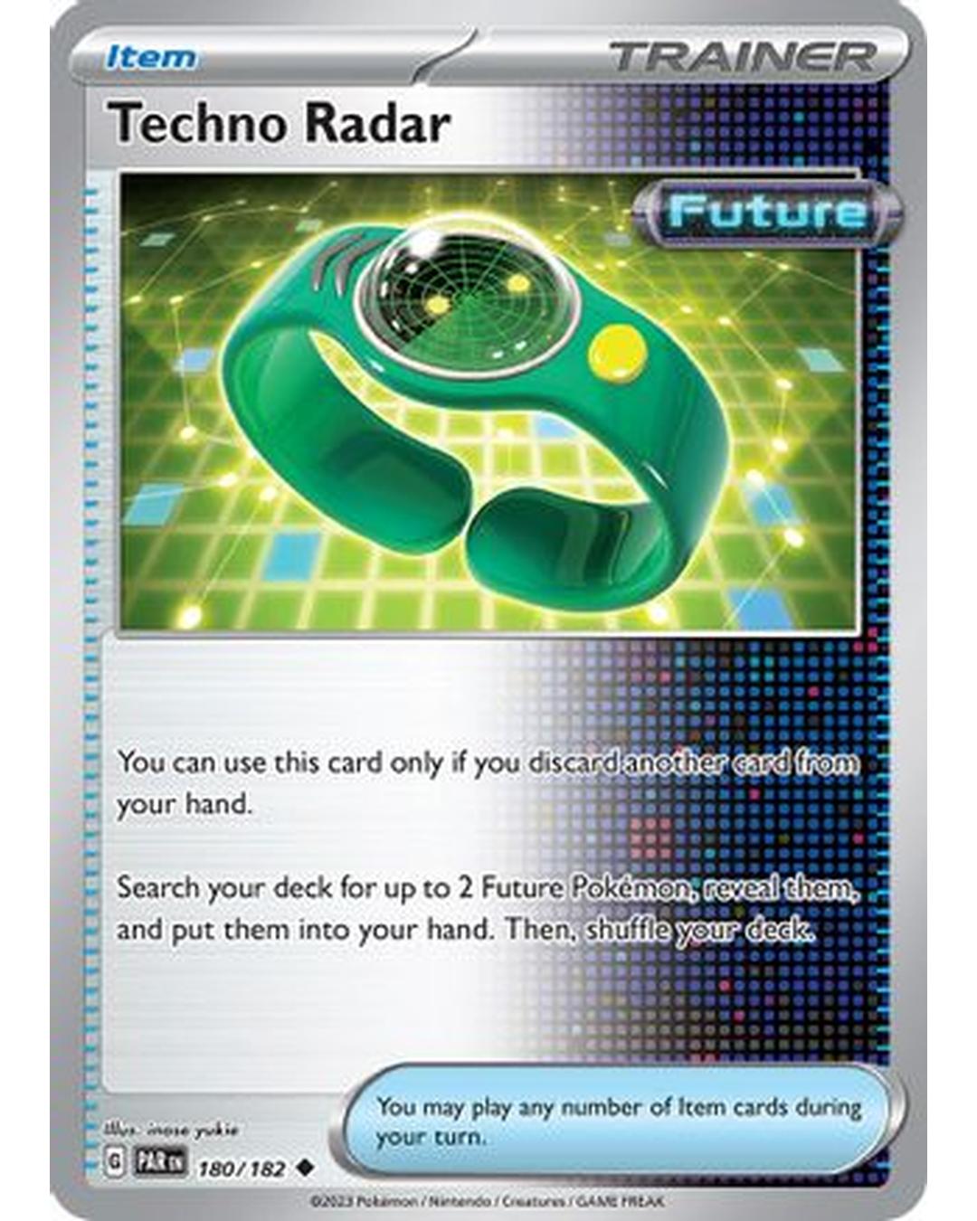 Techno Radar 180/182  SV04 Paradox Rift - Uncommon