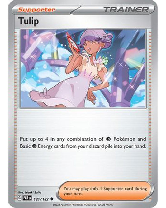 Tulip 181/182  - Reverse Holofoil SV04 Paradox Rift - Uncommon