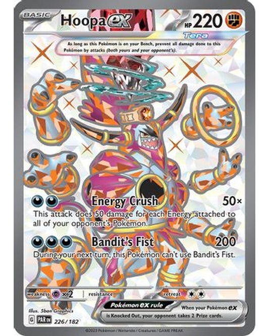 Hoopa ex 226/182  - Holofoil SV04 Paradox Rift - Ultra Rare