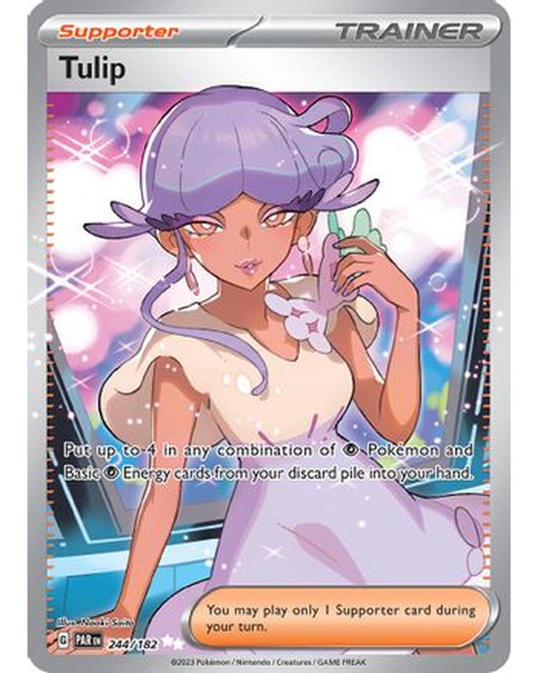 Tulip 244/182  - Holofoil SV04 Paradox Rift - Ultra Rare